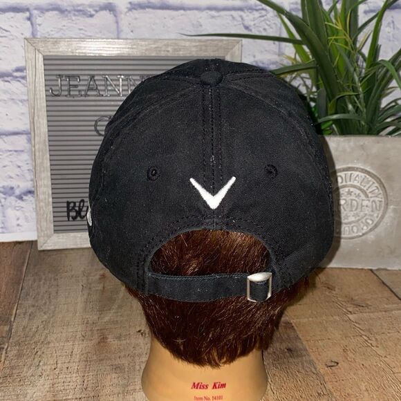 Callaway TOURi Series FT 5 Fusion Technology Black Adjustable Cap Hat - Picture 4 of 9